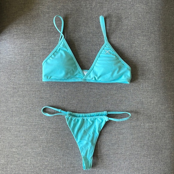 Boutine LA Swim Boutin La Baby Blue Bikini Set Size S Poshmark